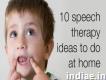 Speech therapy for toddlers