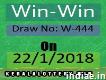 Kerala Lottery Results-win-win W-444 Draw on 22-1-2018, Live