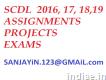 Scdl Solved Assignments And Sample Papers