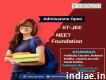 Admissions open for Iit, Jee, Neet Foundataion Classes