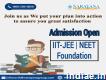 Admission open at Narayana academy for Iitjee, Neet and Foundation.