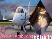 Now, at Ease Avail Air Ambulance from Bagdogra with Bed-to-bed Service