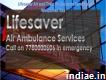 Charter Air Ambulance from Silchar by Lifesaver Air Ambulance