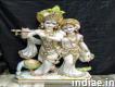 Marble Radha Krishna Statue ne