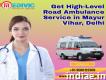 Medivic Ambulance Service in Mayur Vihar, Delhi- Urgent Evacuation