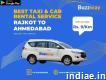 Taxi Service from Rajkot to Ahmedabad buzzway