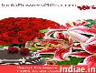 Send Flowers with Cakes to India