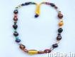 Multicolour Beads and Resin Akarshans Necklace in