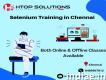 Selenium with Java Training in Chennai Htop soluti